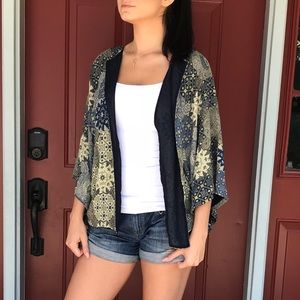 NWT ZARA Paisley Cardigan- XS